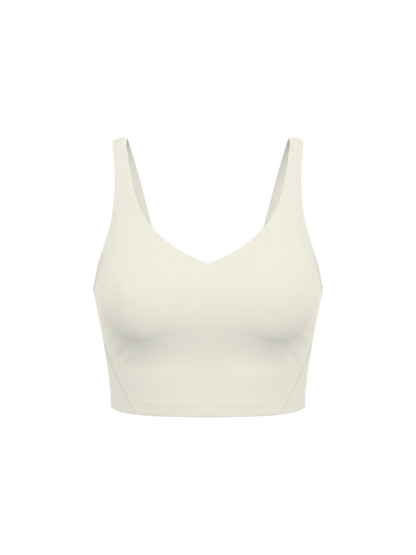 Women's V-Neck Yoga Sports Bra