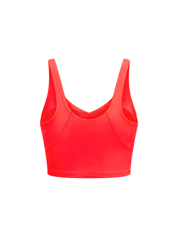Women's V-Neck Yoga Sports Bra