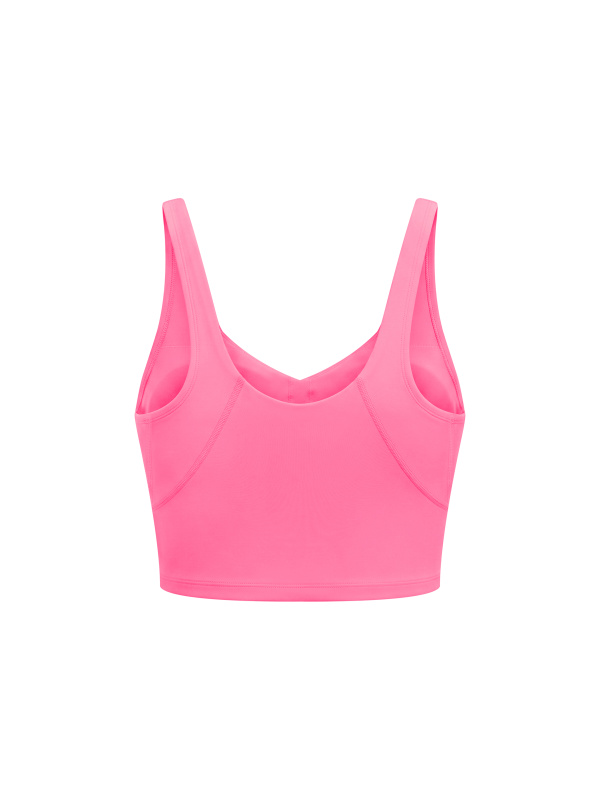 Women's V-Neck Yoga Sports Bra