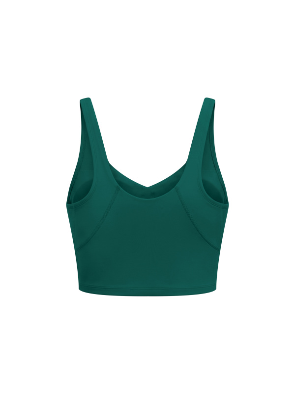 Women's V-Neck Yoga Sports Bra