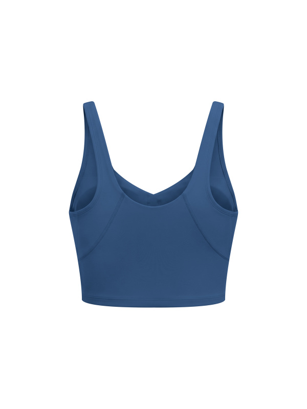 Women's V-Neck Yoga Sports Bra