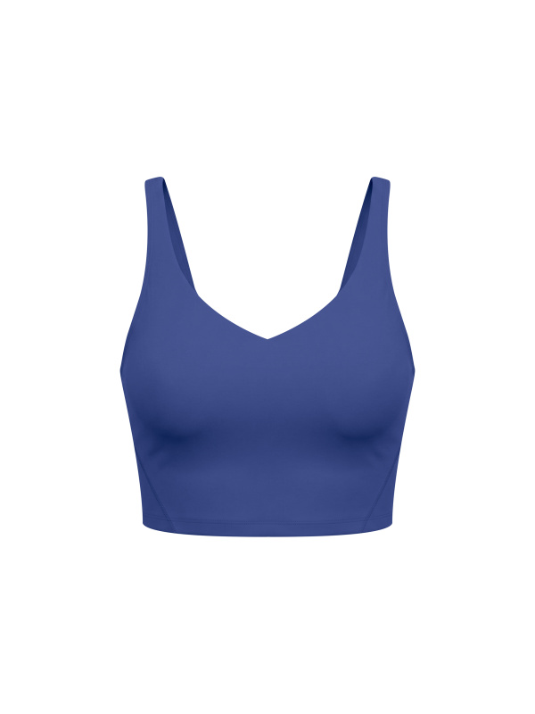 Women's V-Neck Yoga Sports Bra