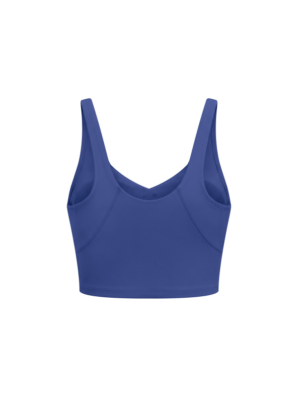 Women's V-Neck Yoga Sports Bra