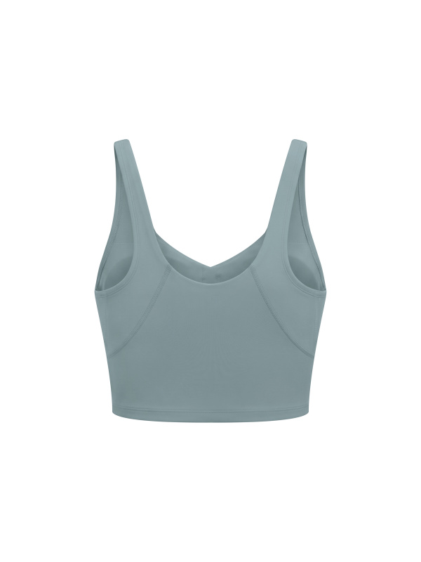 Women's V-Neck Yoga Sports Bra