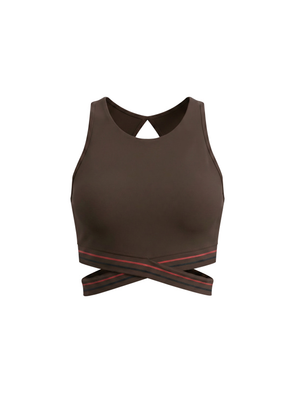 Women’s Criss-Cross Band Sports Bra
