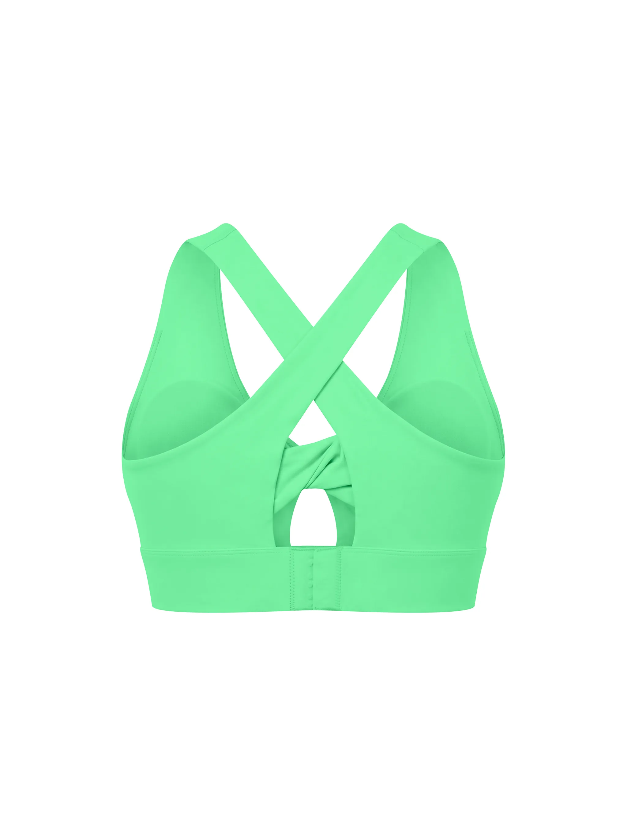 Women's Twist Front V-Neck Sports Bra