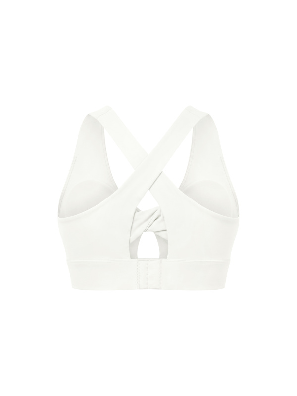 Women's Twist Front V-Neck Sports Bra