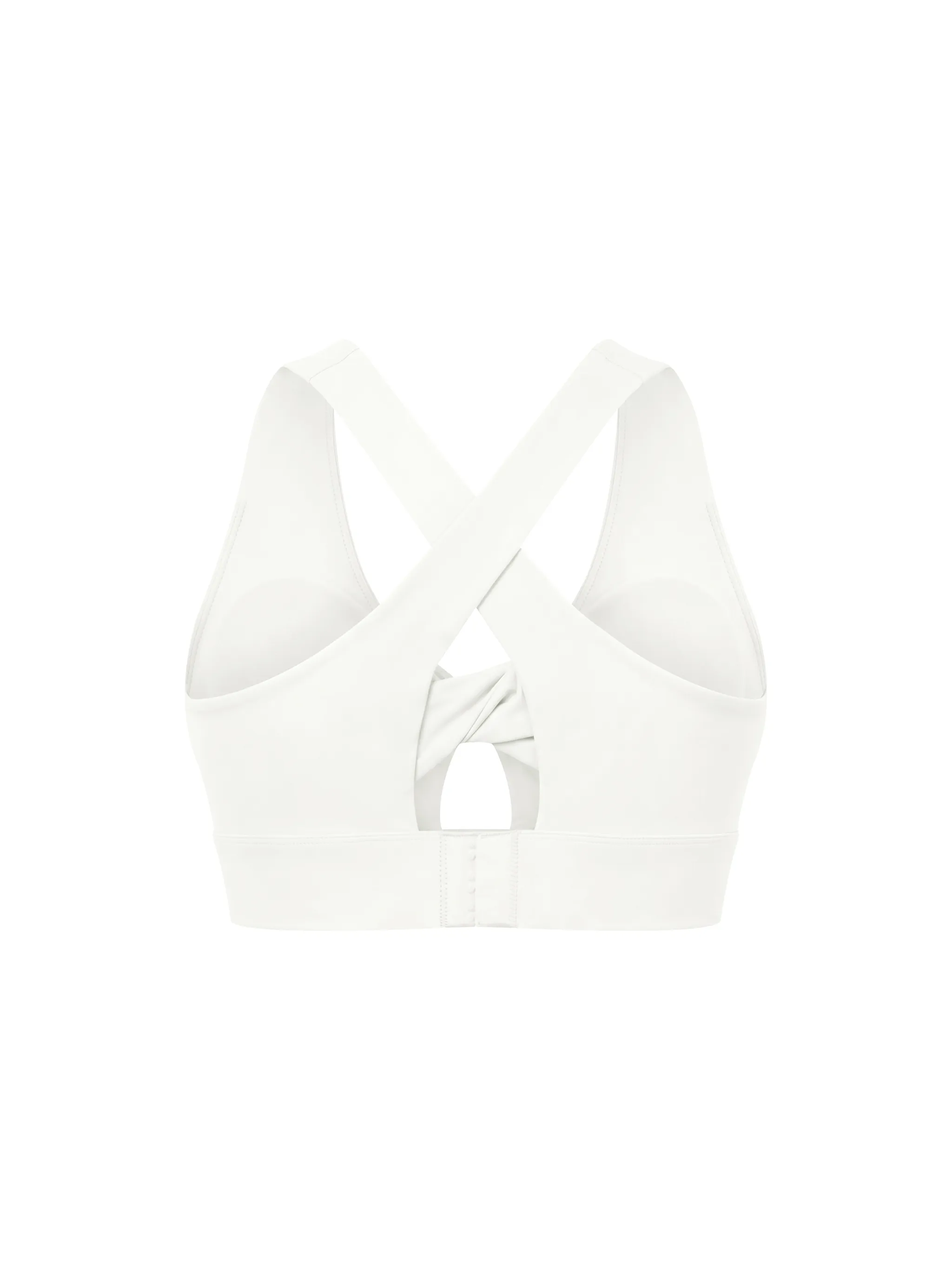 Women's Twist Front V-Neck Sports Bra