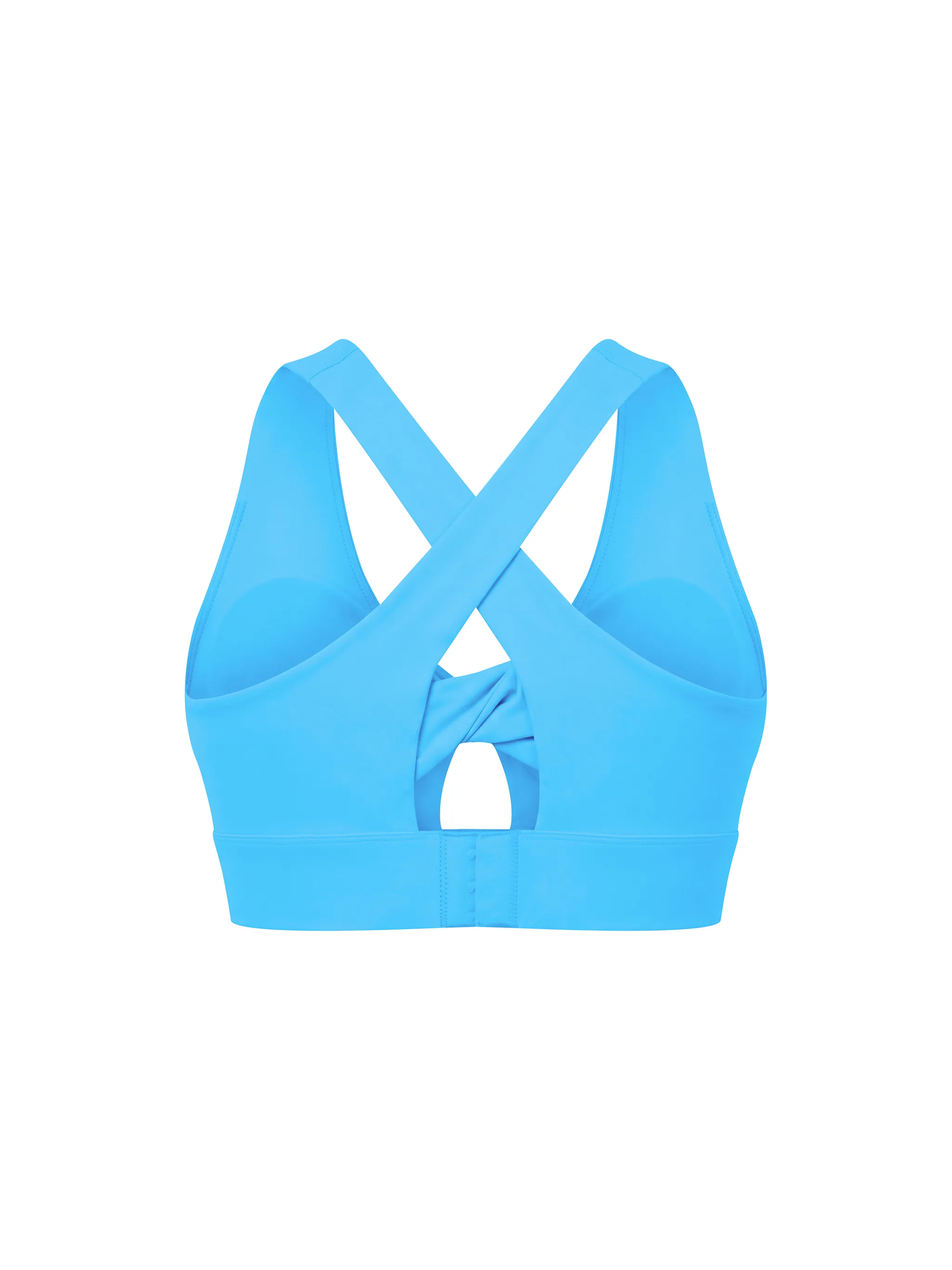 Women's Twist Front V-Neck Sports Bra