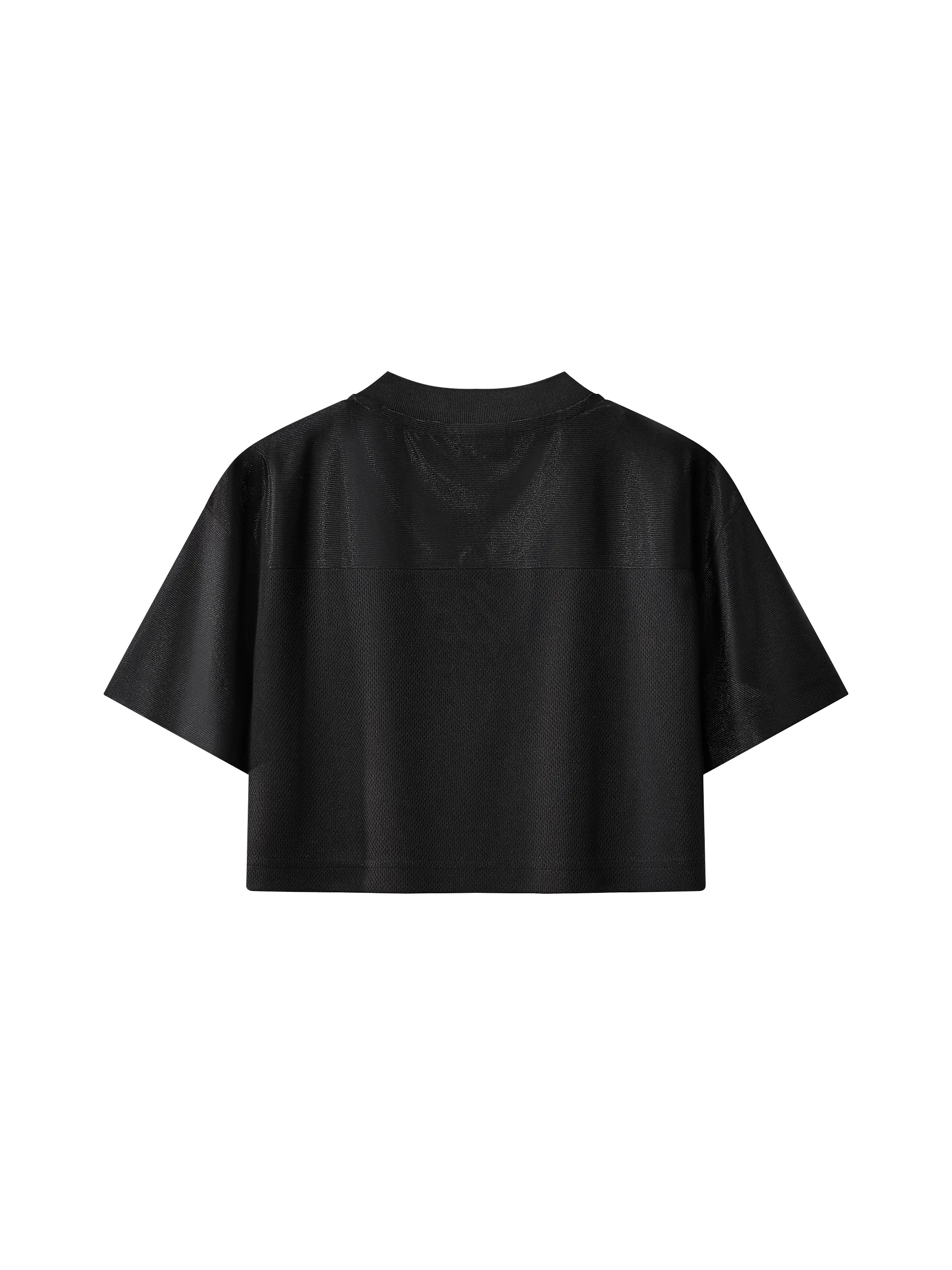 Women’s Cropped Paneled V-Neck Jersey