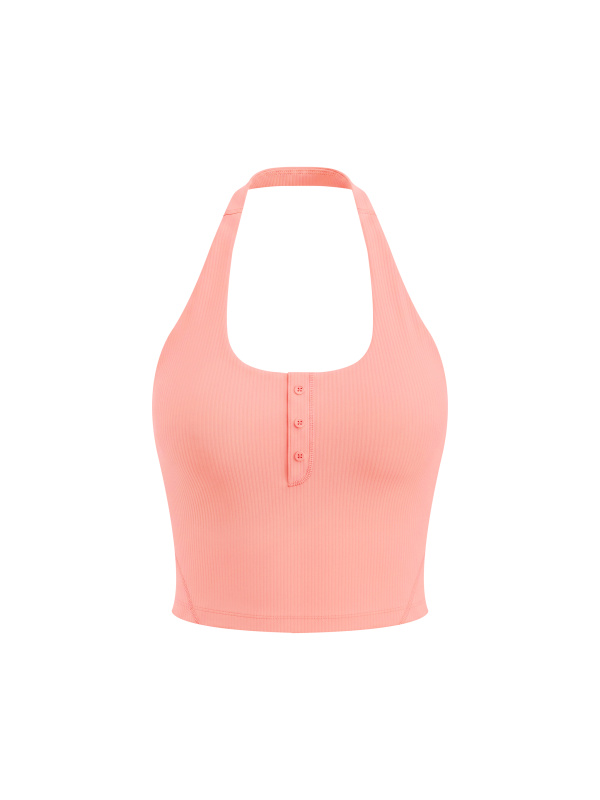 Women's Halter Yoga Tank Top