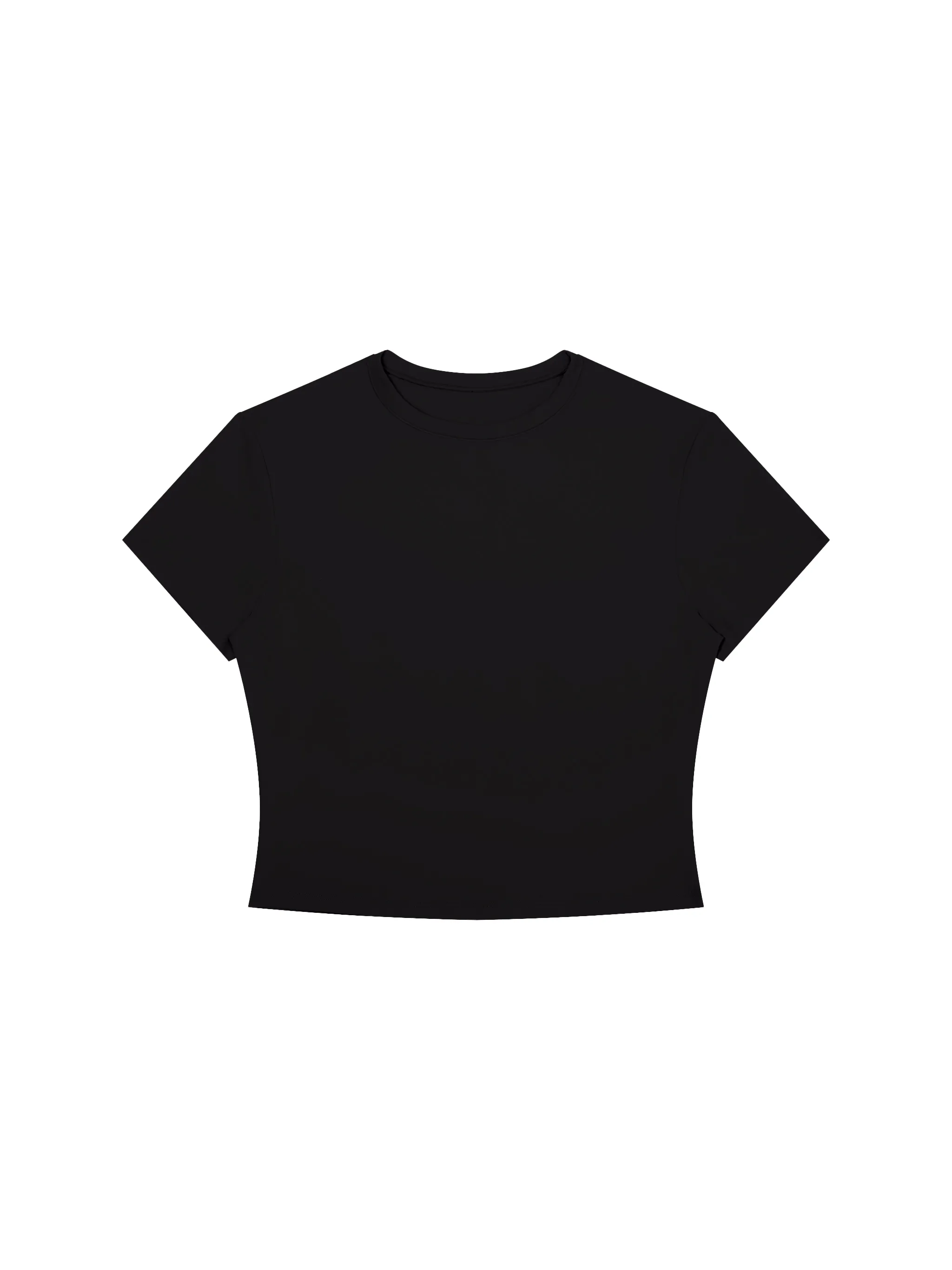 Women's Crewneck Crop T-Shirt