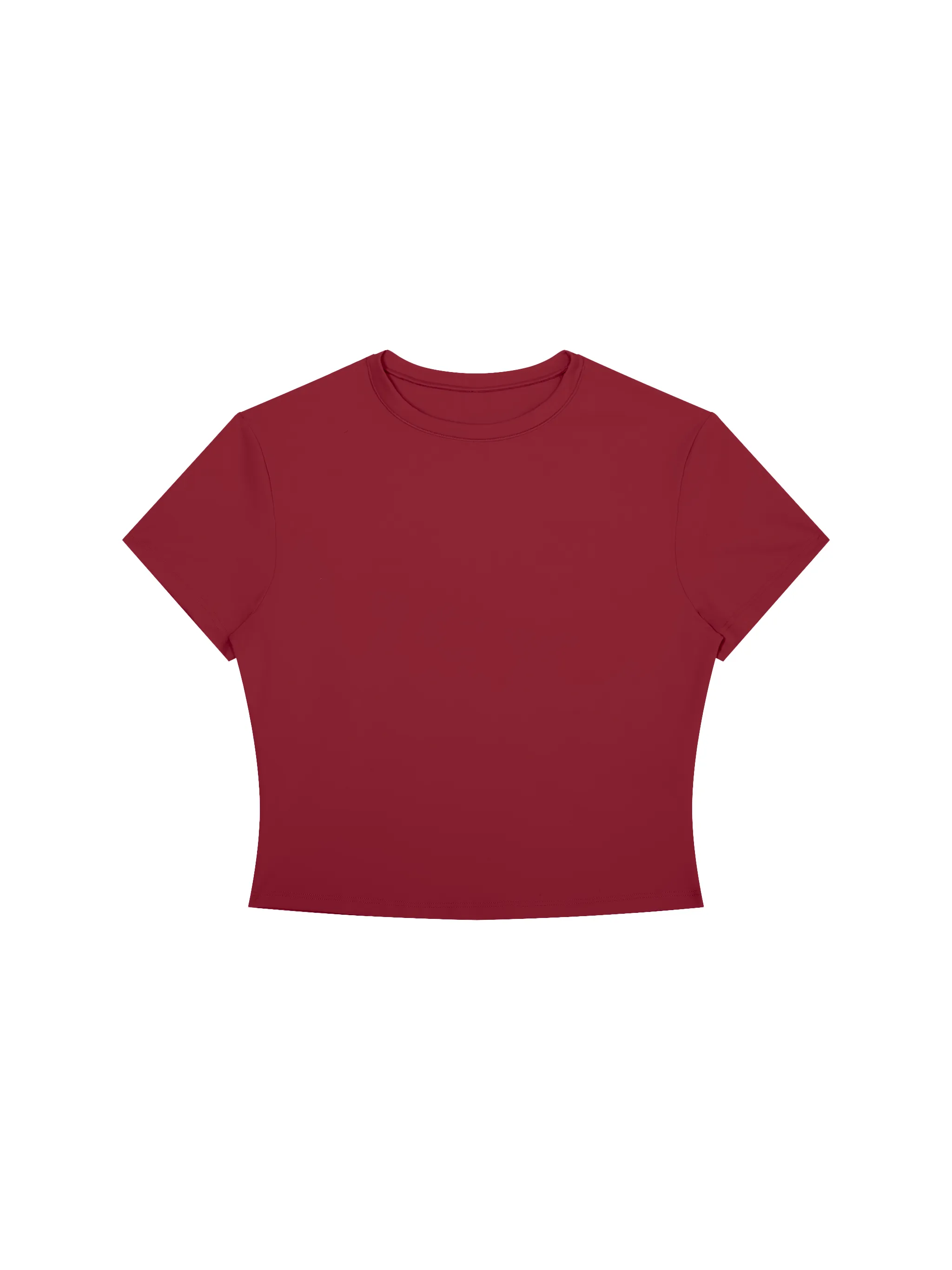 Women's Crewneck Crop T-Shirt