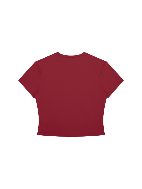 Women's Crewneck Crop T-Shirt