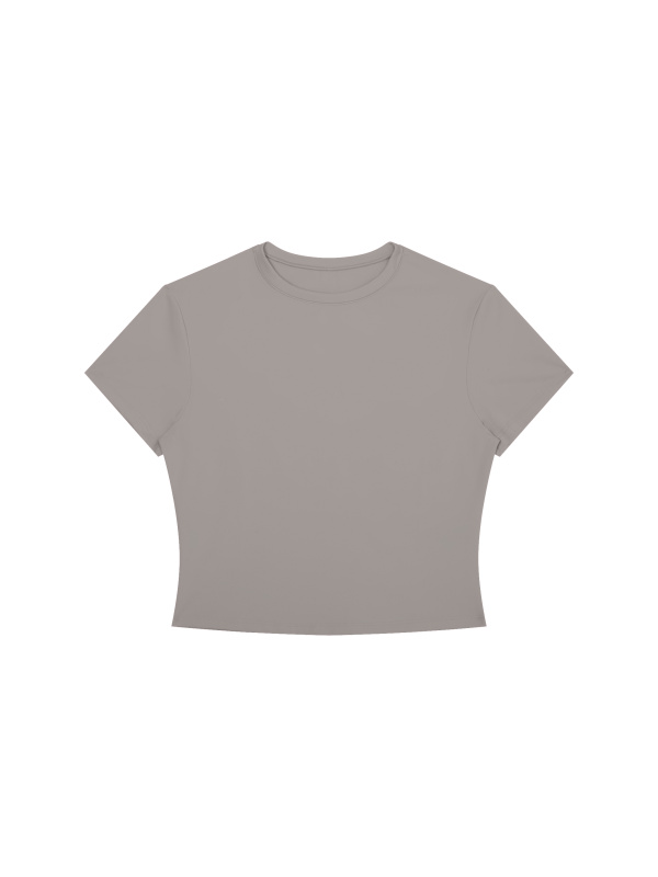 Women's Crewneck Crop T-Shirt