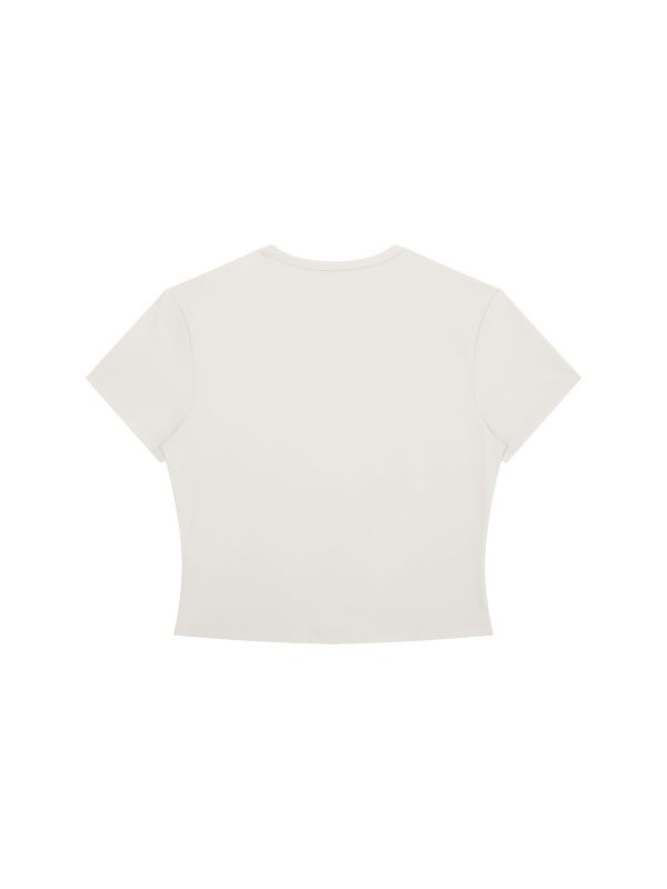 Women's Crewneck Crop T-Shirt