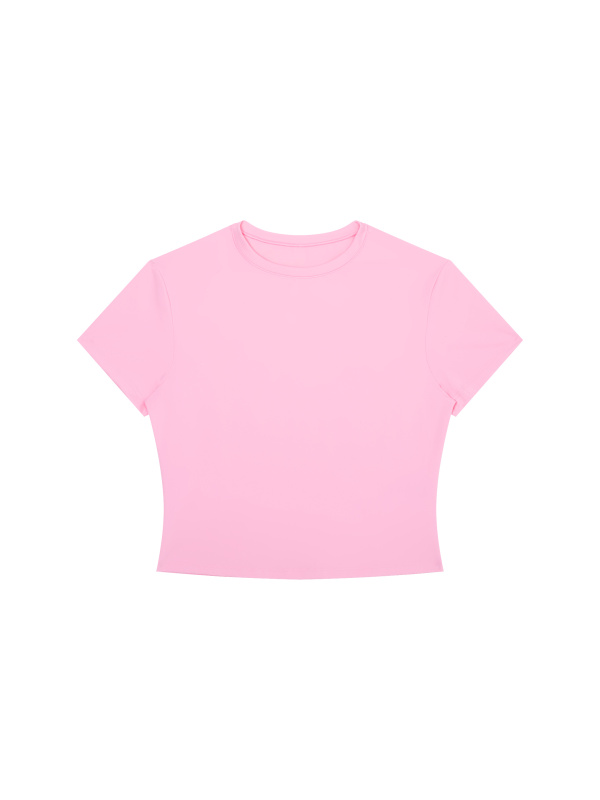 Women's Crewneck Crop T-Shirt