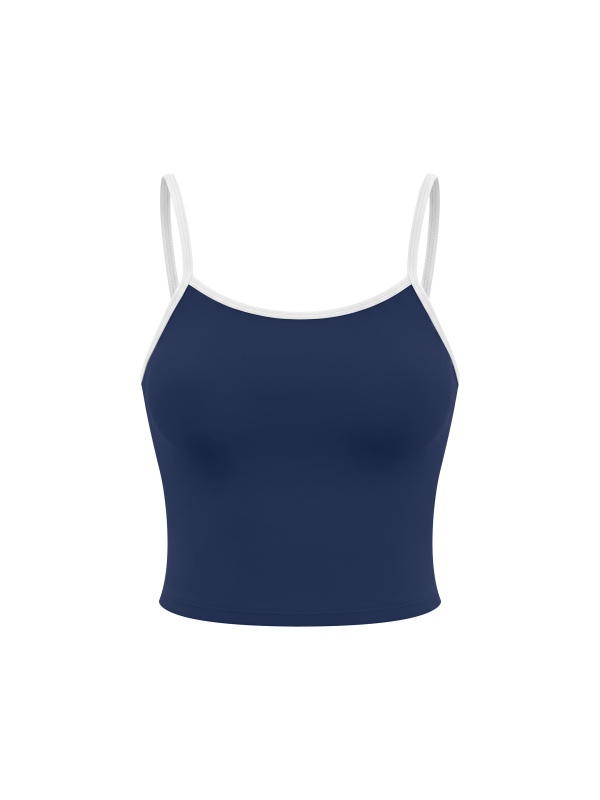 Women's Tight Color Block Yoga Tank Top