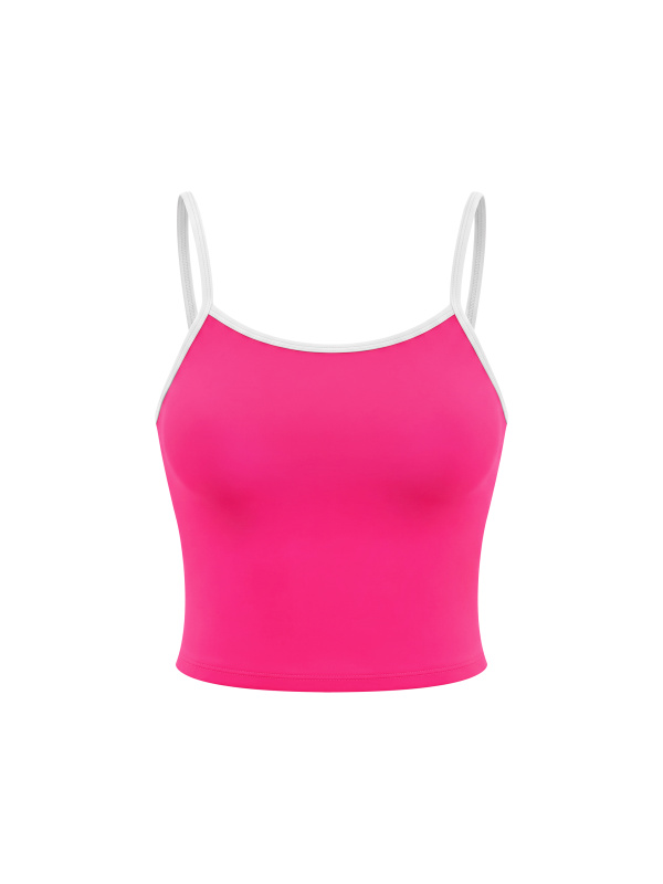 Women's Tight Color Block Yoga Tank Top