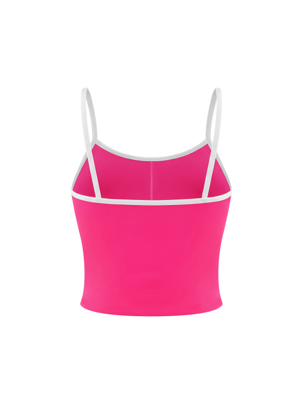 Women's Tight Color Block Yoga Tank Top