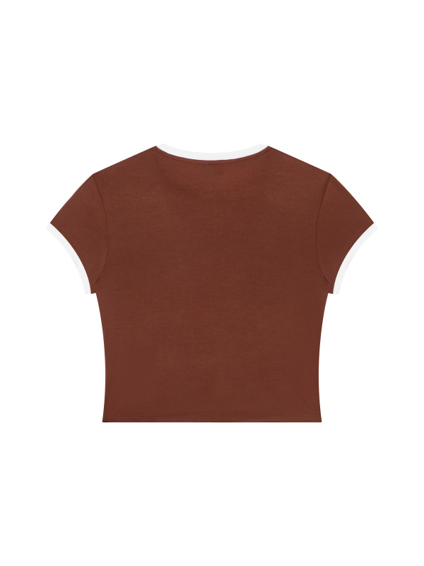 Women's Slim Color Block T-Shirt
