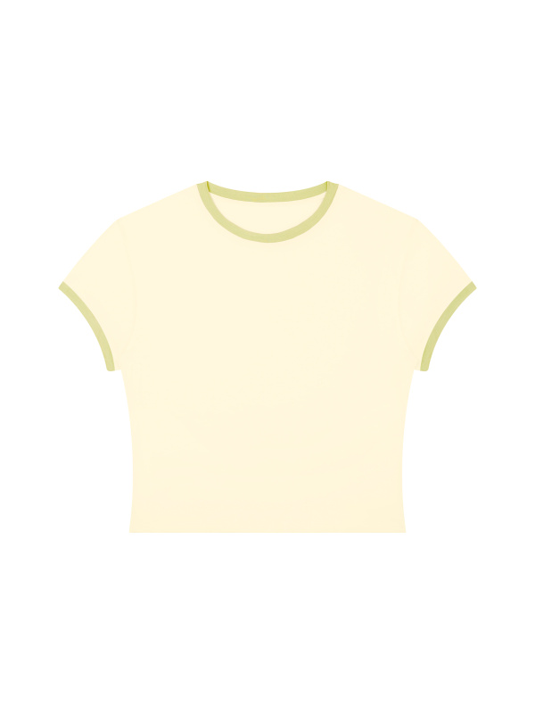 Women's Slim Color Block T-Shirt