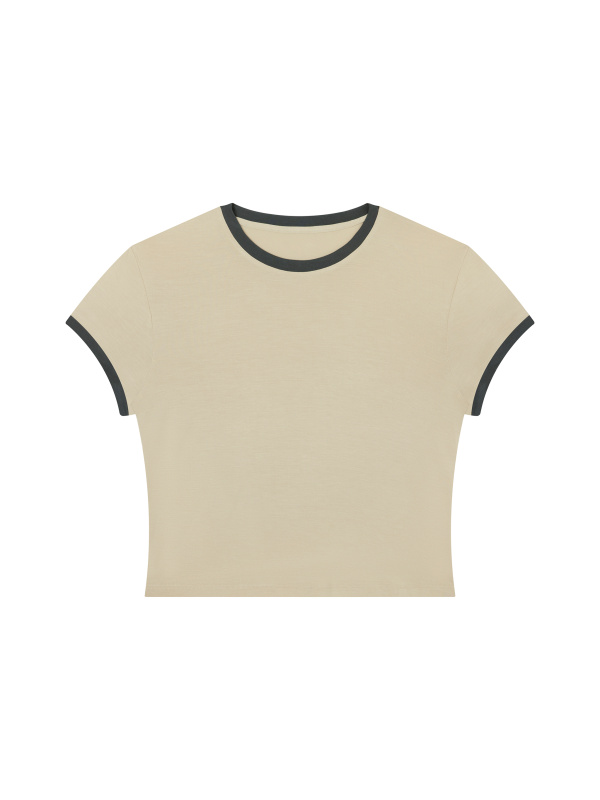 Women's Slim Color Block T-Shirt
