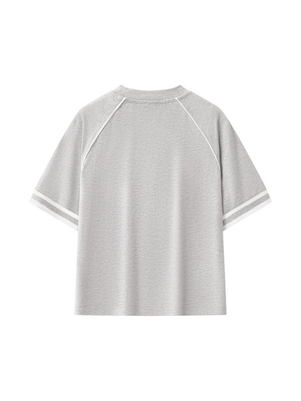 Women’s Raglan Ribbed T-Shirt