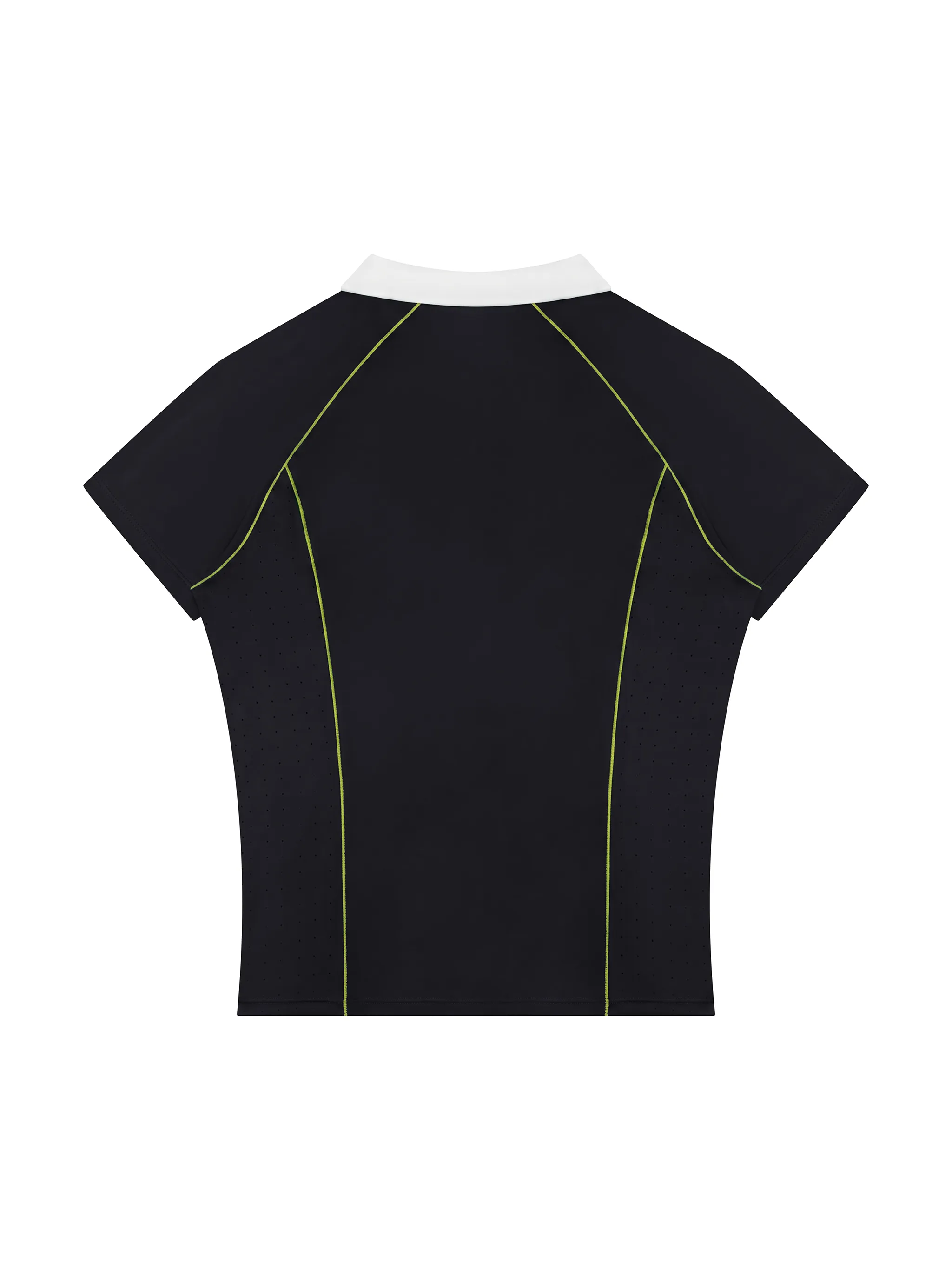Women’s Slim Fit Quarter-Zip Polo Shirt