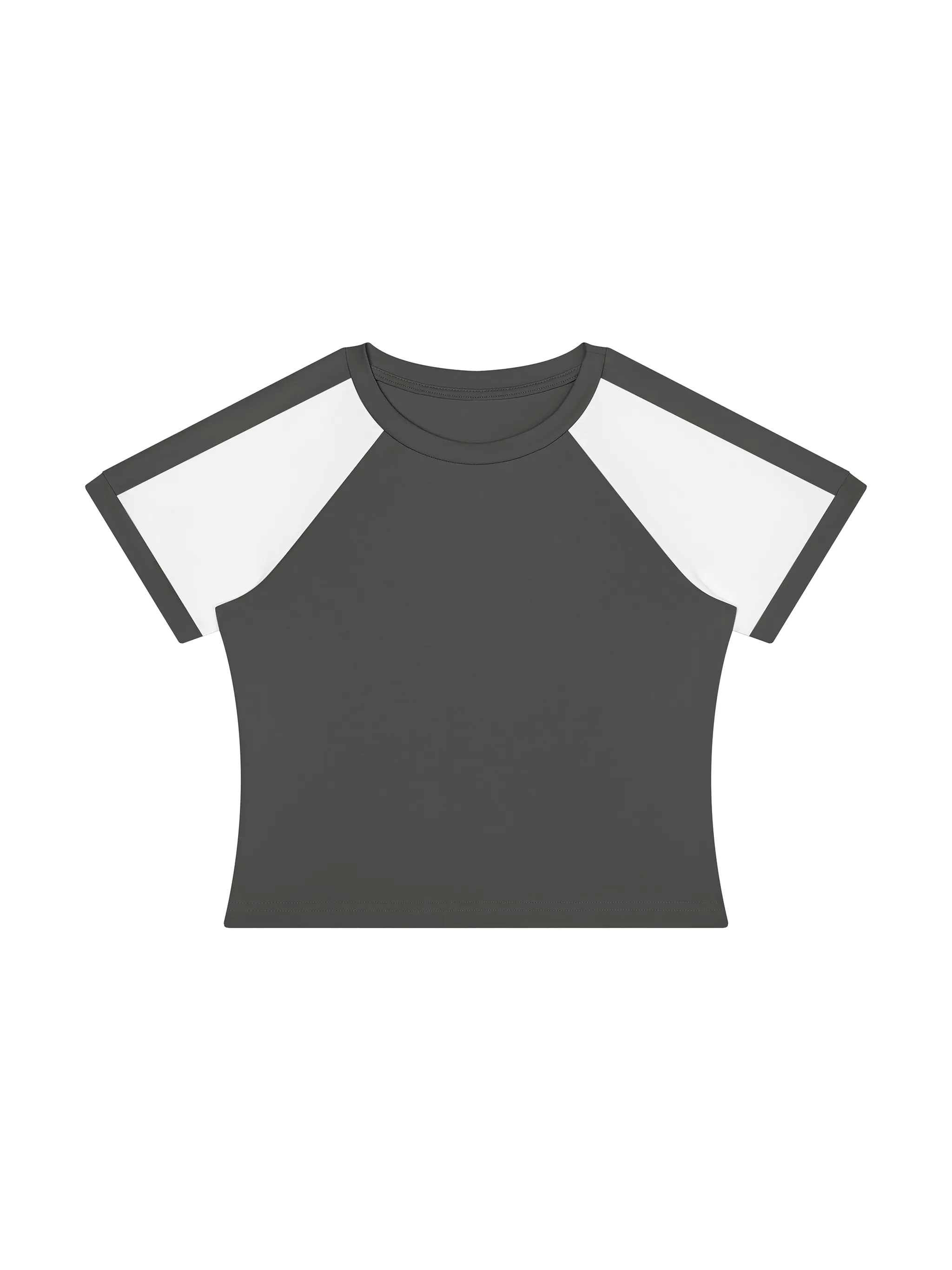 Women’s Slim Raglan Color Block T-Shirt