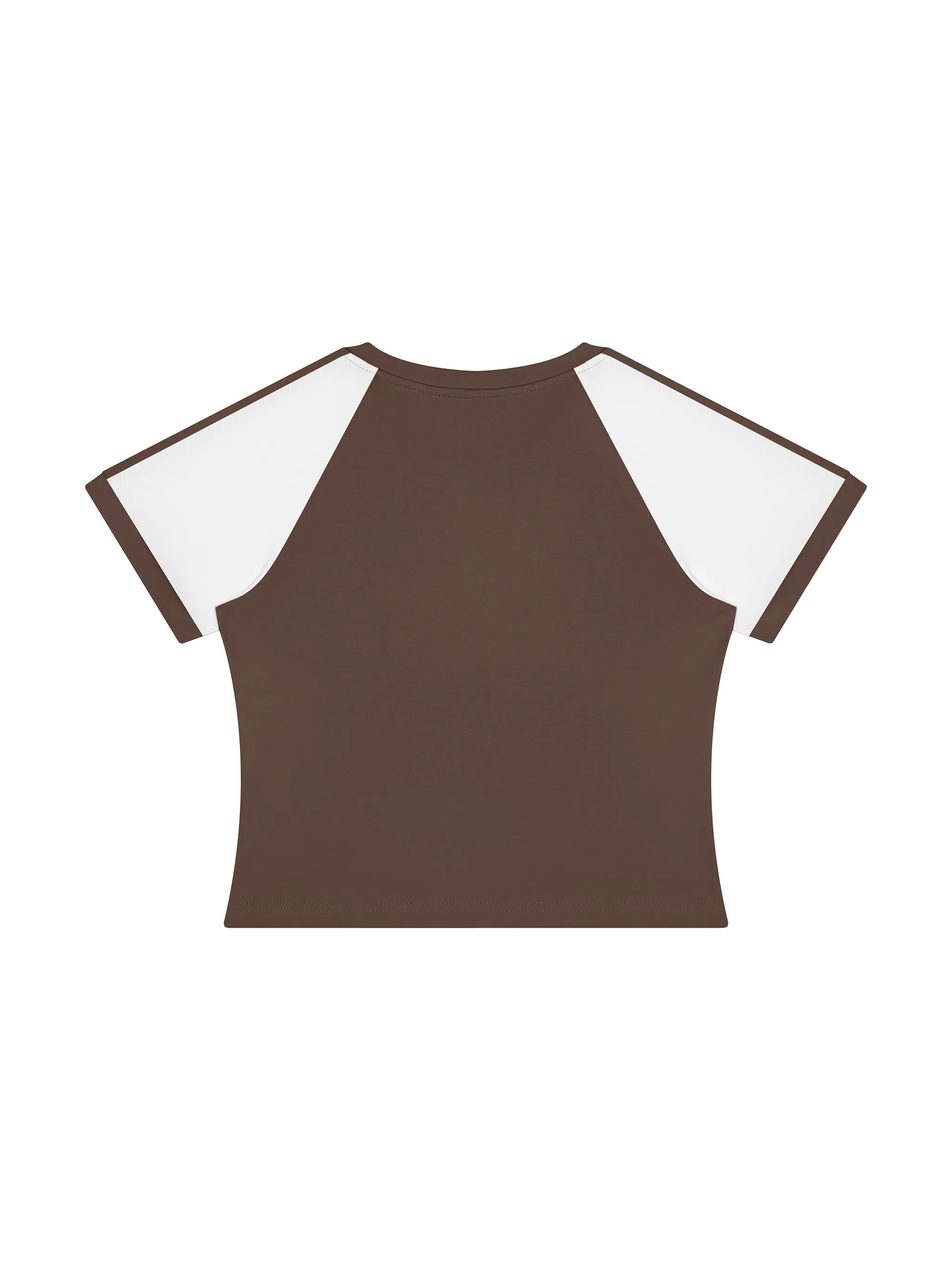 Women’s Slim Raglan Color Block T-Shirt