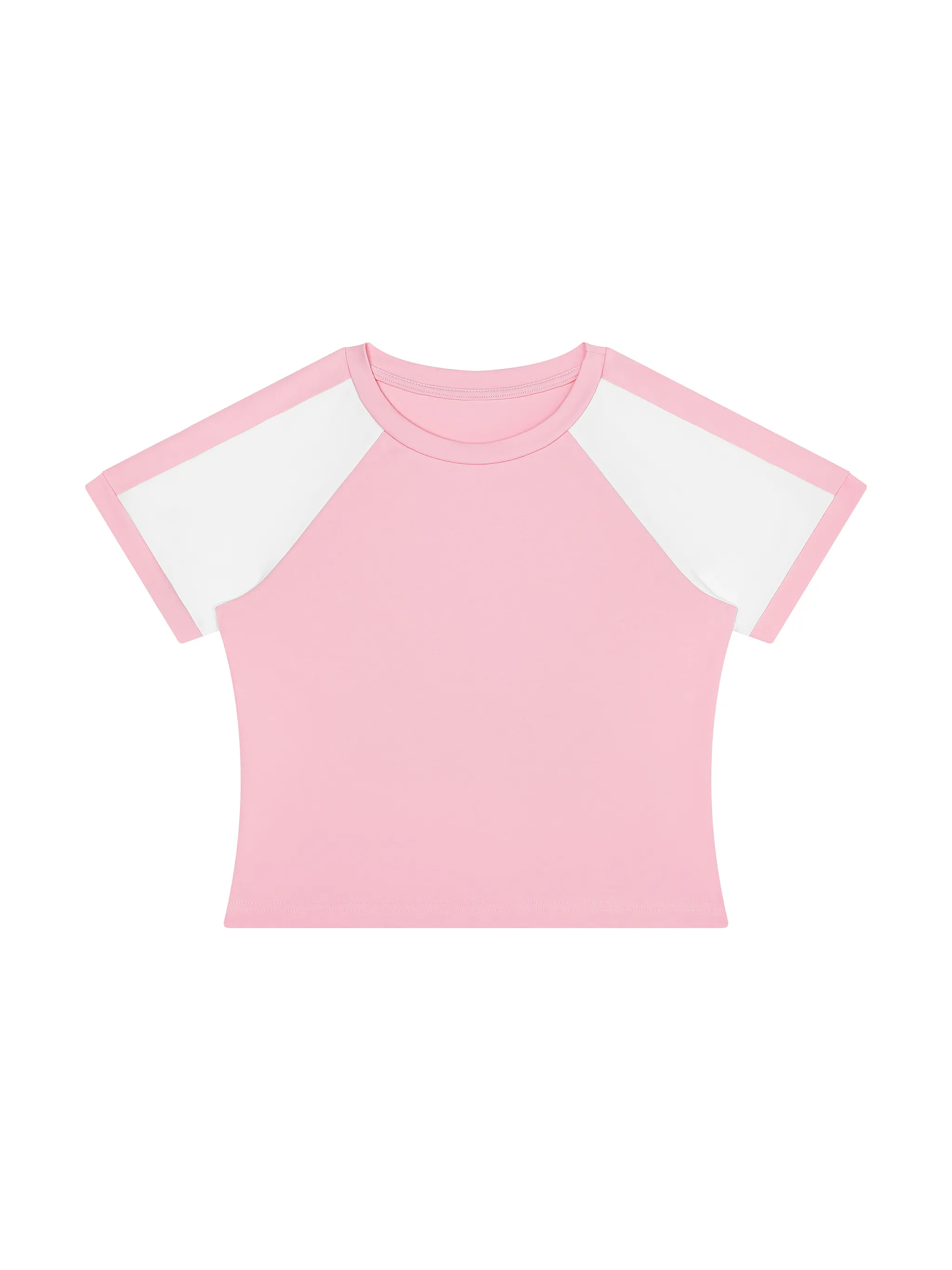Women’s Slim Raglan Color Block T-Shirt