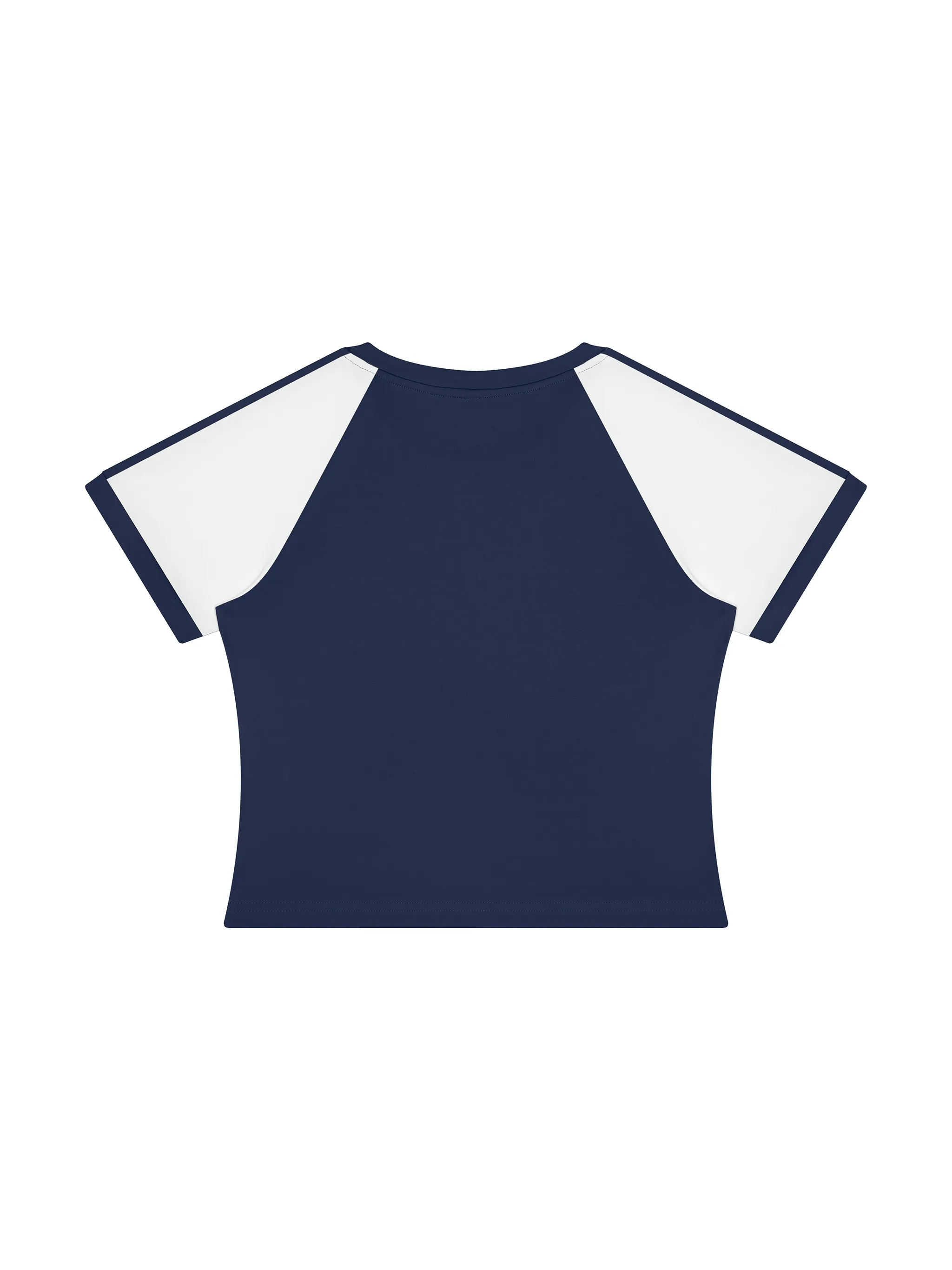 Women’s Slim Raglan Color Block T-Shirt