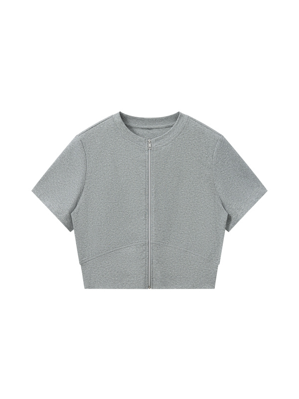 Women’s Paneling Full Zip T-Shirt