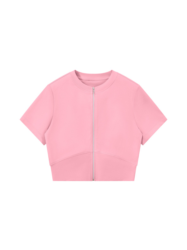 Women’s Paneling Full Zip T-Shirt