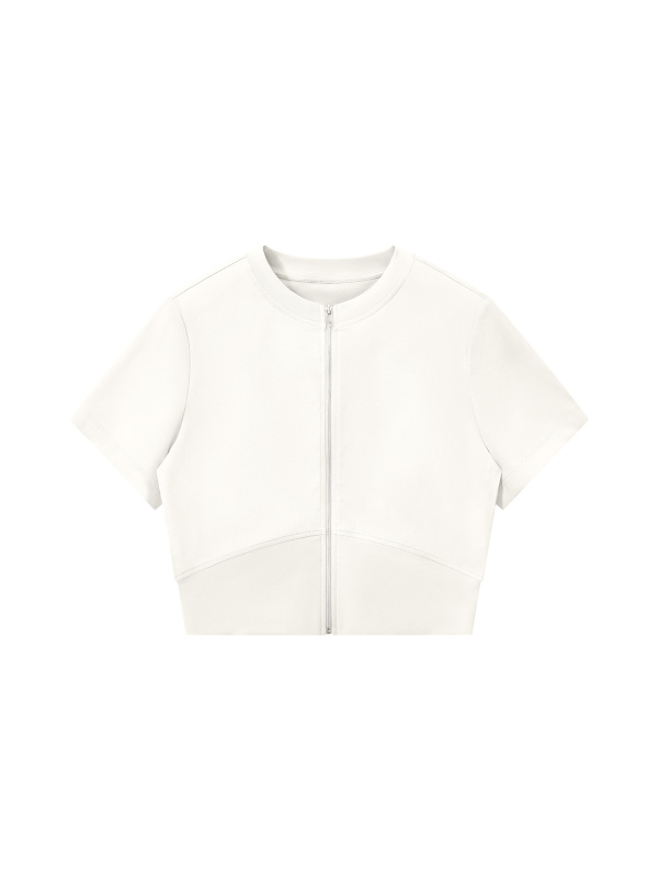 Women’s Paneling Full Zip T-Shirt