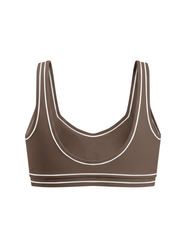Women’s Topstitching Yoga Sports Bra