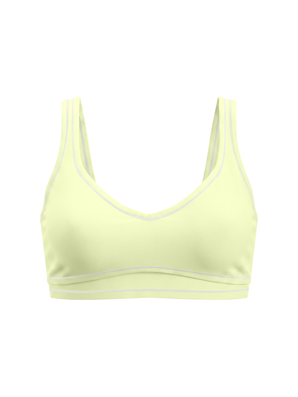 Women’s Topstitching Yoga Sports Bra
