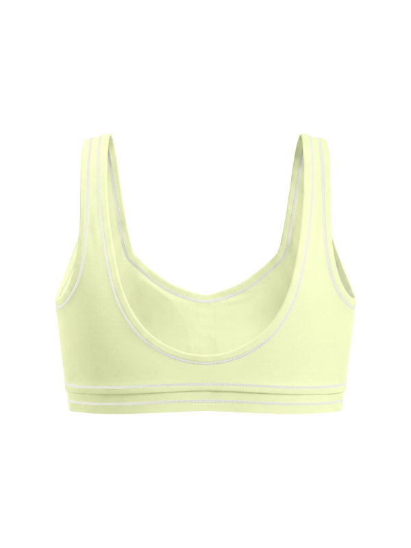 Women’s Topstitching Yoga Sports Bra
