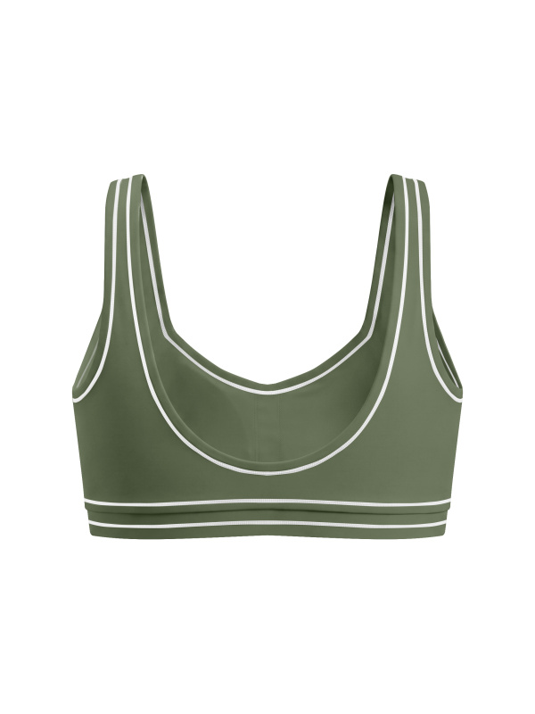 Women’s Topstitching Yoga Sports Bra