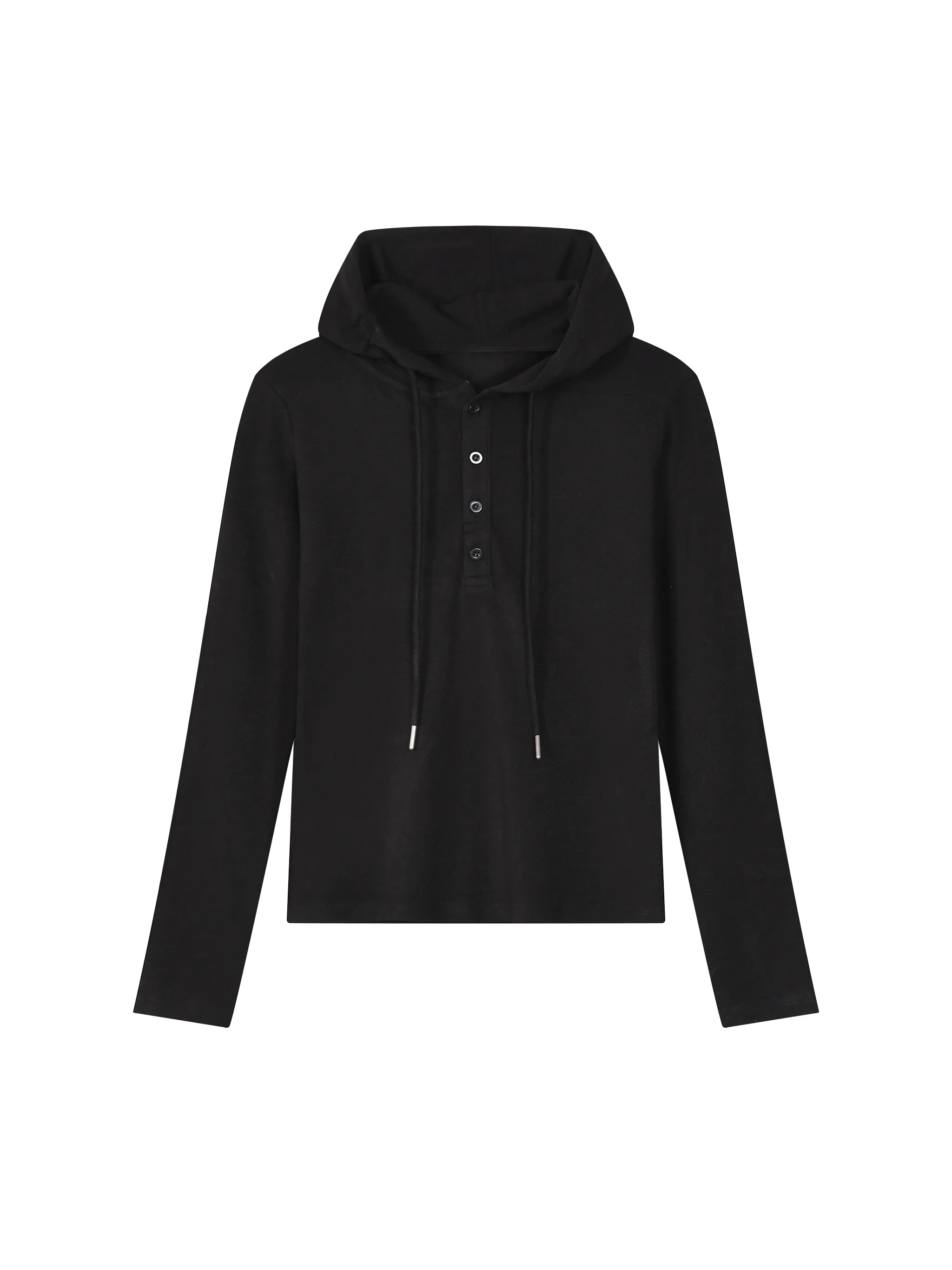 Women’s Slim Half-Button T-Shirt