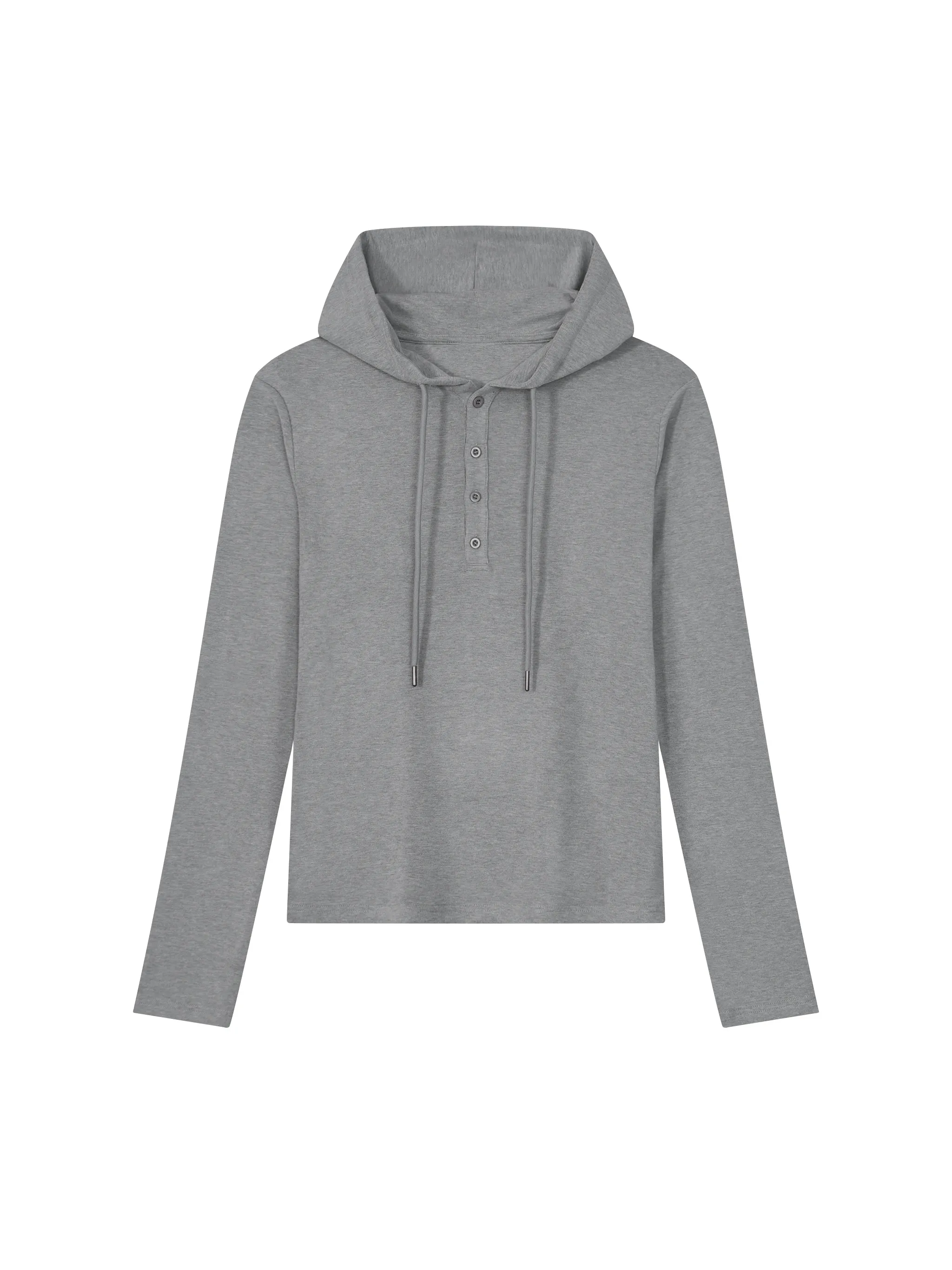Women’s Slim Half-Button T-Shirt