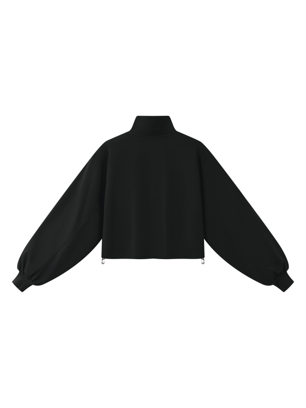Women’s Mock-Neck Quarter-Zip Sweatshirt