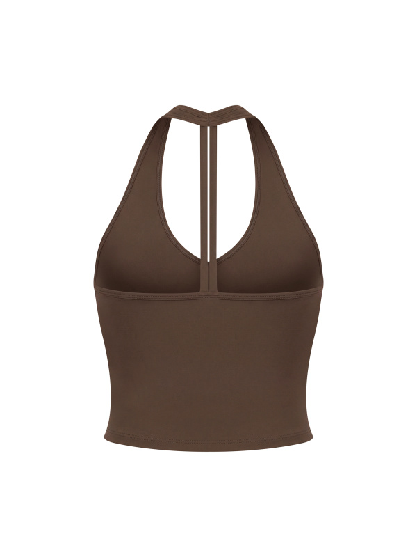 Women’s Halter V-Neck Yoga Tank Top