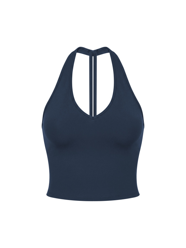 Women’s Halter V-Neck Yoga Tank Top