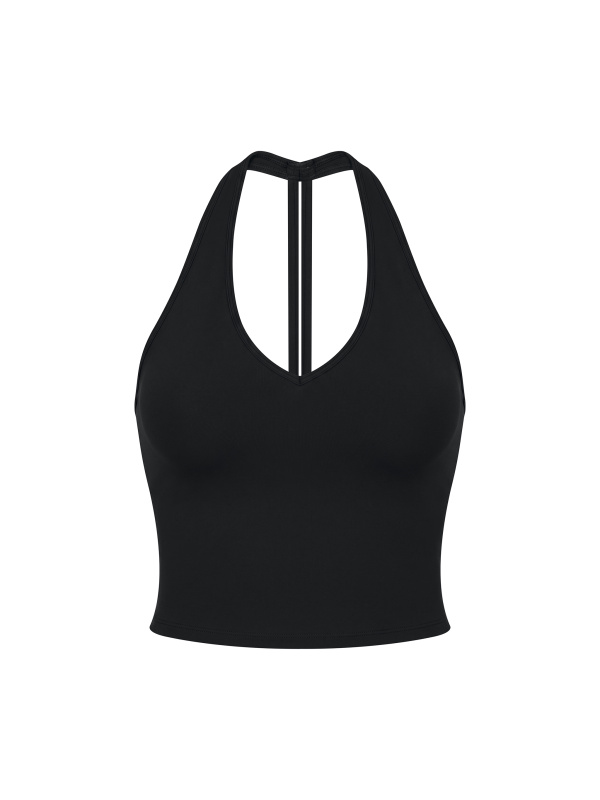 Women’s Halter V-Neck Yoga Tank Top