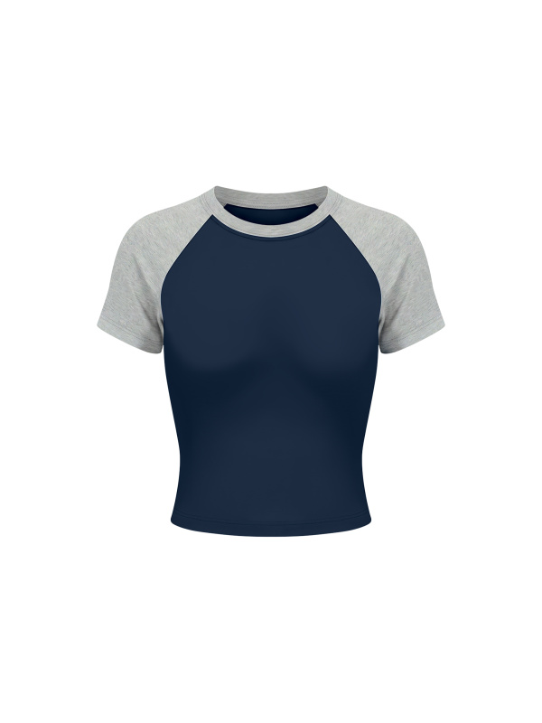 Women’s Raglan Color Block Baby T-Shirt