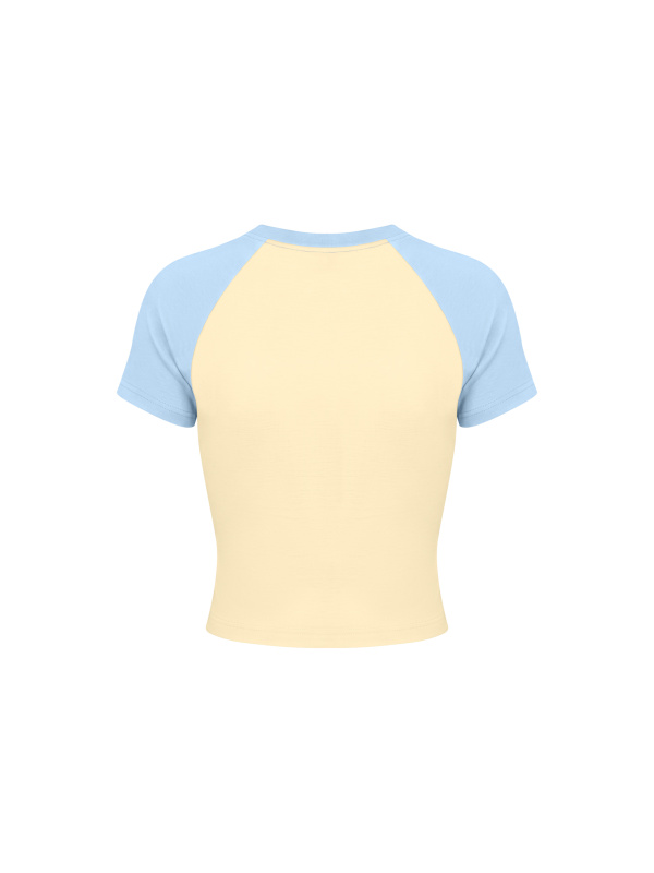 Women’s Raglan Color Block Baby T-Shirt