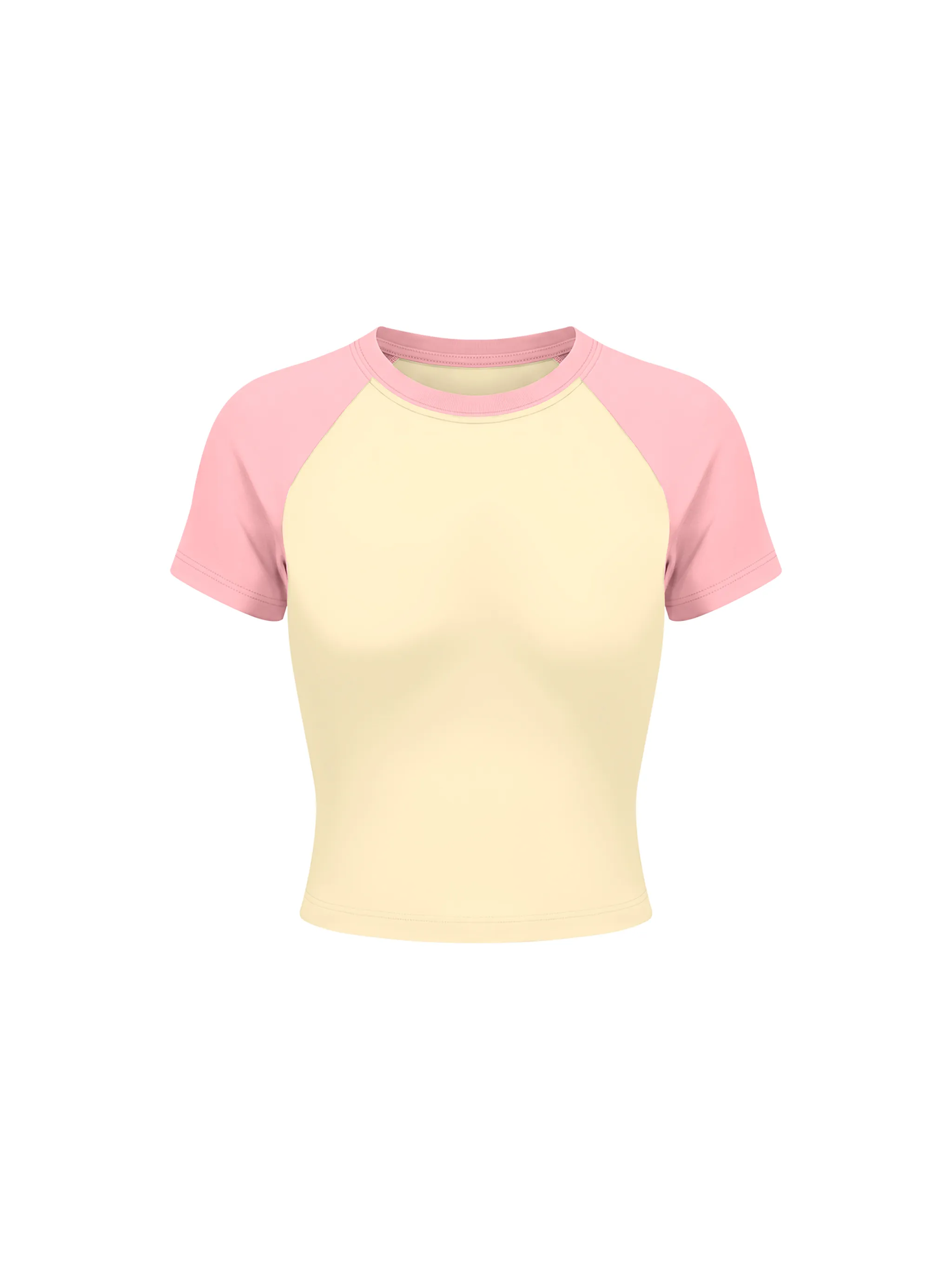 Women’s Raglan Color Block Baby T-Shirt