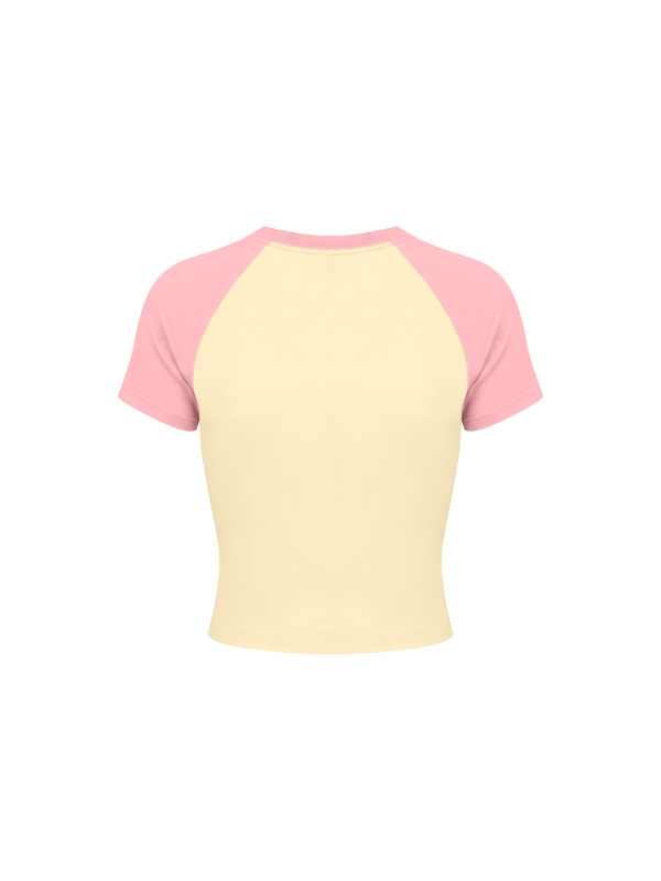 Women’s Raglan Color Block Baby T-Shirt